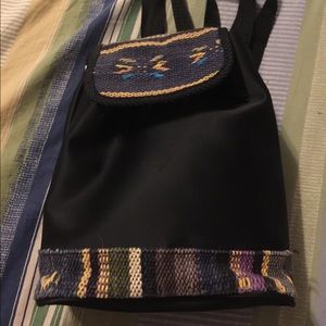 Small Tribal Print Backpack